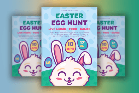 Bringing Joy to Spring Celebrations with a Happy Easter Bunny Poster