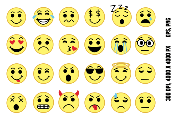 Communicating with Clarity: The Strategic Value of the Set of 24 Funny Yellow Faces. Emotions in Modern Digital Design
