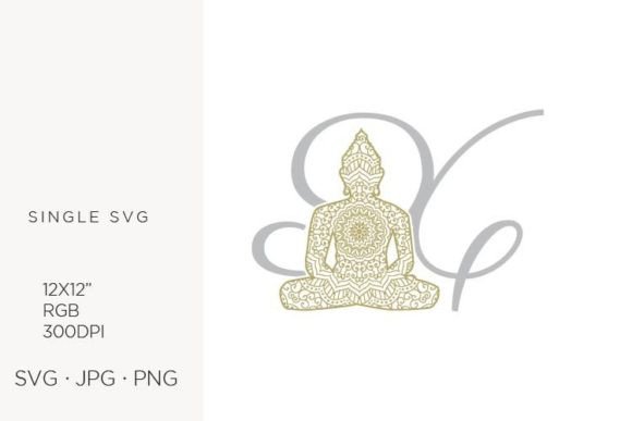Golden Buddha Monogram Letter X: Elevating Design with Spiritual Elegance