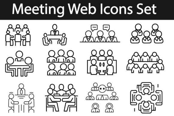 Meeting Icons Set: A Practical Evaluation for Digital Designers
