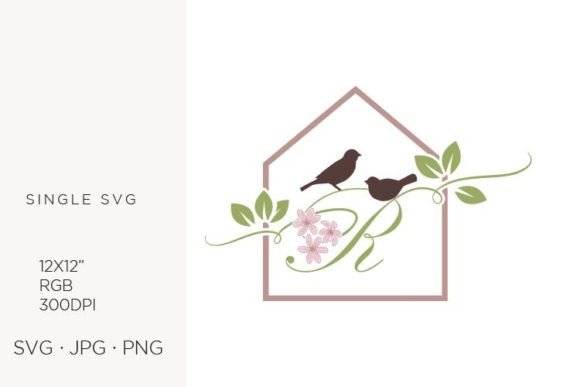 Strategic Branding with Birds Floral House, Letter R: A Guide to Intentional Design