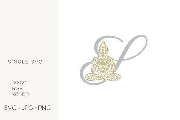 Strategic Branding with the Golden Buddha Monogram Letter S