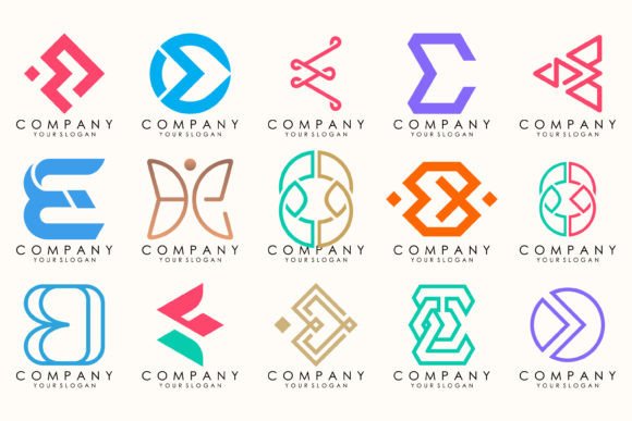 The Strategic Power of an Abstract Letter E Logo Design Vector